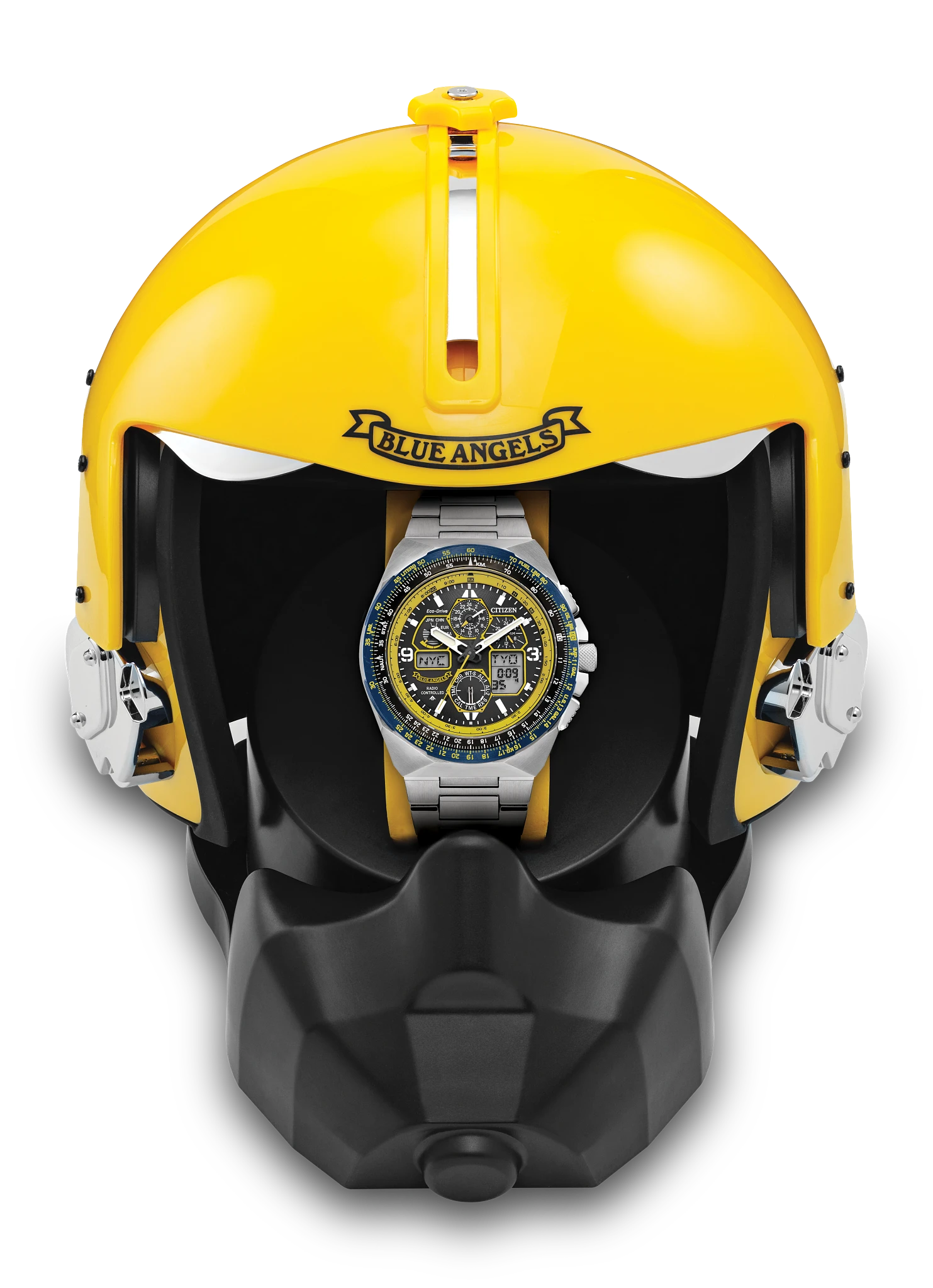 Promaster Skyhawk A-T Blue Dial Stainless Steel Bracelet JY8125